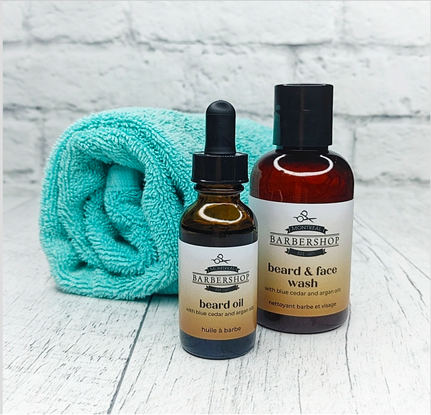 Beard Oil + Face and Beard Cleanser Combo (In-store Only)